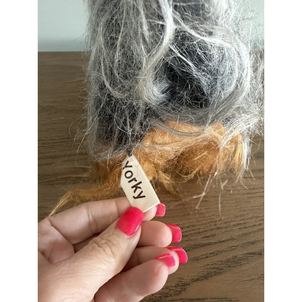 Vintage Russ Luv Pets Yorky Yorkshire Terrier Plush Dog 1979 Korea Tags Toy